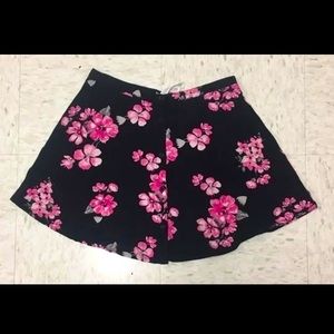 Aeropostale floral button up Skirt
